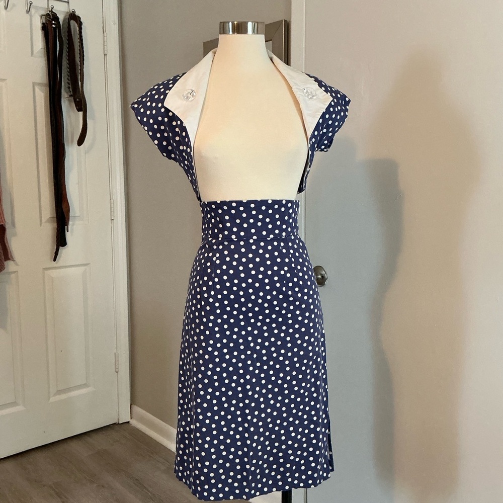 Trashy Diva Lucy Dots bolero and high waisted pencil skirt set